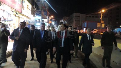 مساعد وزير الداخلية يتفقد خدمات تأمين الكنائس في المنوفية