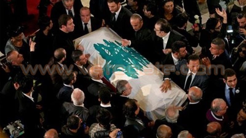 جثمان الراحلة صباح