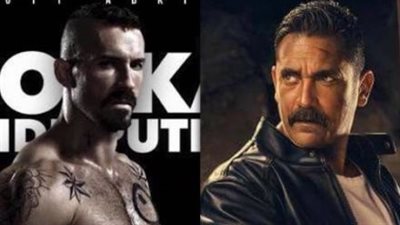 النجم العالمي سكوت إدكينز في الجيم استعدادا لـ«حرب كرموز»