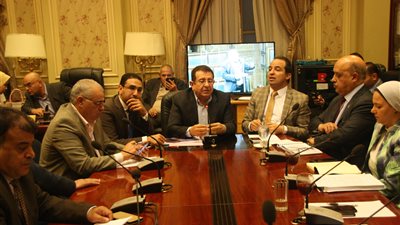 إسكان البرلمان تناقش عدم تسليم شقق الزواج لشباب السويس (صور)