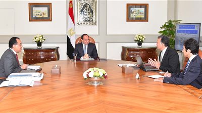 السيسي يبحث مع الحكومة تطوير منظومة النقل.. يكلف بتنفيذ المشروعات المرتبطة بالقطاع.. مراعاة أعلى معايير السلامة والأمان.. ضمان كفاءة التشغيل.. توطين الصناعة في مصر.. وزيادة فرص العمل