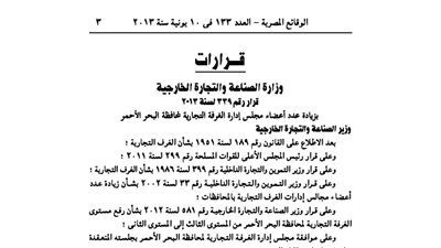 زيادة أعداد أعضاء الغرفة التجارية لـ