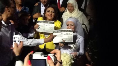 جميلة إسماعيل: العروس تتمرد