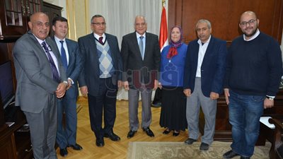 محافظ الجيزة: إقامة مدرسة للتعليم الثانوي المشترك بقرية منيل شيحة