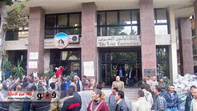 استمرار إضراب عمال ورش المقاولون العرب غرب الإسكندرية