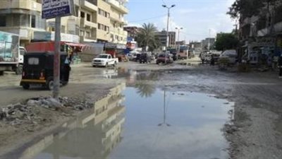 الإسكندرية تستقبل 2019 بـ «انهيار عقار وانفجار ماسورة مياه»
