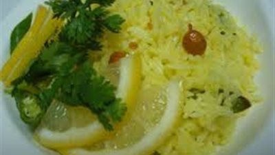 الأرز بالليمون لتقديمه مع السمك من الشيف أحمد الحداد