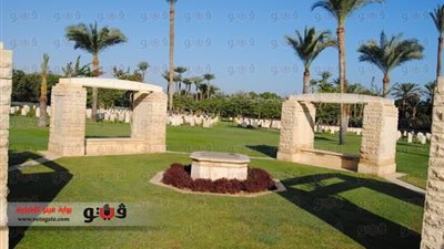بالصور.. مقابر الكومنويلث بالإسماعيلية
