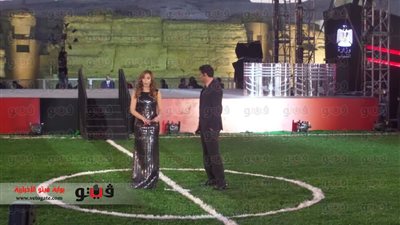 بالصور.. هاني رمزي يقدم فقرات حفل كوبا كوكاكولا لاستقبال «بيليه»