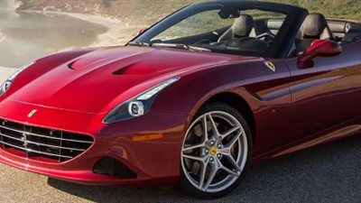 جمارك السيارة «فيراري كاليفورنيا» موديل 2017