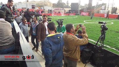 الأمن يخرج كاميرات القنوات الفضائية من ملعب «كوبا كوكاكولا»