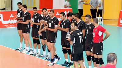 منتخب الطائرة يلتقي ليبيا في ربع نهائي البطولة العربية بالكويت