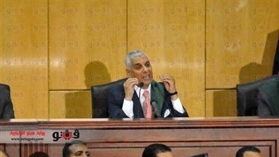 قاضي محاكمة القرن يلتقي رئيس محكمة استئناف القاهرة