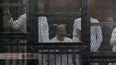 بالصور..بدء جلسة قضية «قطع طريق قليوب».. والمحكمة تعرض «فيديوهات» للأحداث