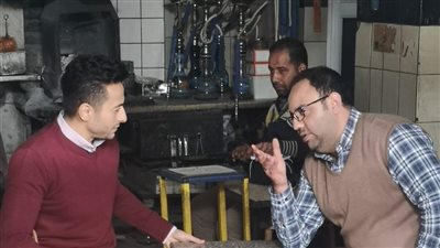 كواليس تصوير حمادة هلال كليبا جديدا «اشرب شاي» بمصر الجديدة