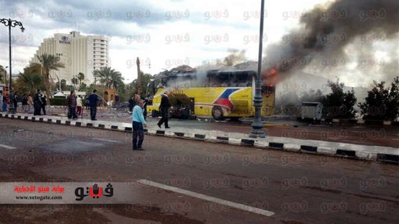 حادث انفجار أتوبيس