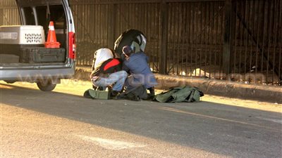 ضبط عبوة ناسفة ثانية قبل تفجيرها برتل عسكري جنوب رفح