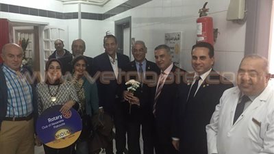 تبرعات بـ50 سريرًا ووحدة تعقيم لمستشفى رأس التين