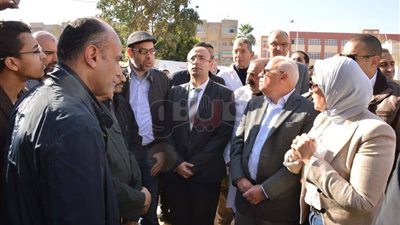 وزيرة الصحة تتفقد أعمال تطوير مستشفى بورفؤاد العام