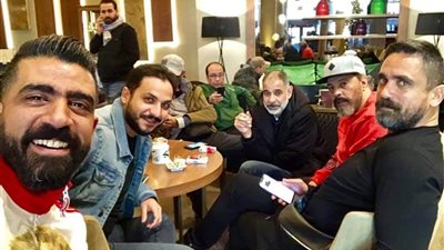 أمير كرارة وعمرو عبد الجليل في كواليس تصوير «كازابلانكا»