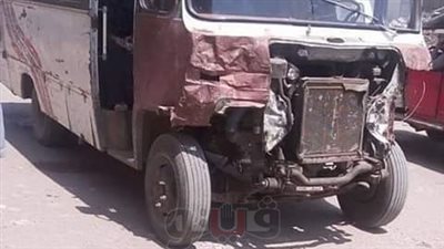 سيارات الأجرة المتهالكة.. نعوش تمشي على الطريق في القليوبية (صور)