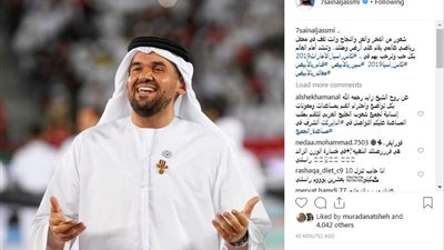 حسين الجسمي عن مشاركته في افتتاح كأس آسيا: «شعور من الفخر والعز»