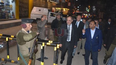 محافظ الغربية ومدير الأمن يتفقدان استعدادات الكنائس قبل أعياد الميلاد