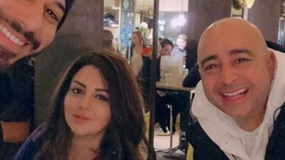 الإجازة تجمع بين أحمد السعدني وشذى في أمريكا (صور)