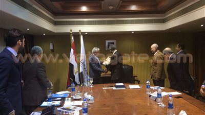 بالصور.. وزير النقل يناقش مع خبراء إيطاليين تقليل حوادث الطرق