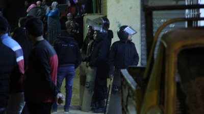 أول صور من موقع انفجار عبوة ناسفة بمدينة نصر