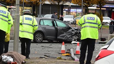 ضبط لص تسبب في حادث مرورى مروع (فيديو وصور)