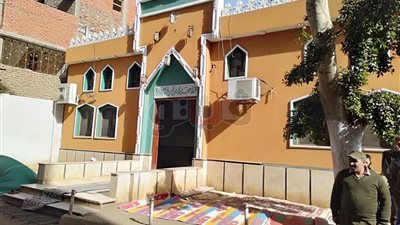 أهالي القليوبية يستعدون لتشييع جثمان شهيد تفجير مدينة نصر (صور)