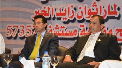 بالفيديو والصور.. أشرف صبحى: 12 ألف متسابق بماراثون 