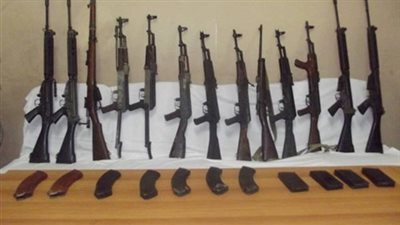 ضبط 16 قطعة سلاح و19 هاربا من تنفيذ أحكام بعين شمس