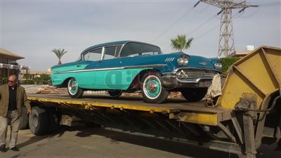 الصور الأولى لسيارة عبد الناصر قبل وضعها بمتحف الصداقة المصرية السوفيتية