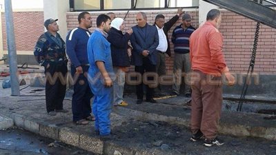 بالصور.. إعادة إصلاح محطة كابسى للصرف الصحي بجنوب بورسعيد