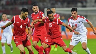 منتخب فلسطين يتعادل مع سوريا بكأس أمم آسيا
