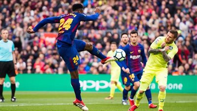 تشكيل مباراة برشلونة ضد خيتافي بالدوري الإسباني
