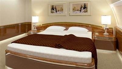 بالصور.. طائرة بوتين «قصر رئاسي» طائر في السماء