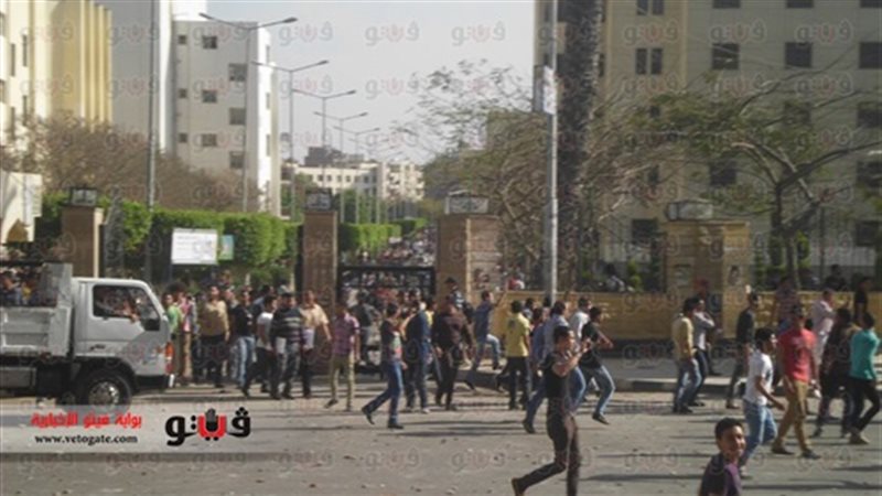 أحداث جامعة المنصورة