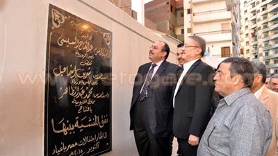 بالصور.. محافظ القليوبية يضع حجر أساس 3 مشروعات حيوية بـ«بنها»