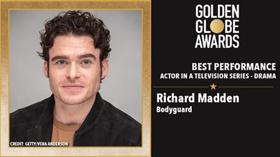 ريتشارد مادن يفوز بجائزة أفضل ممثل في مسلسل درامي