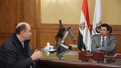 وزير الرياضة يناقش مع رئيس اتحاد التايكوندو استعدادات أوليمبياد طوكيو