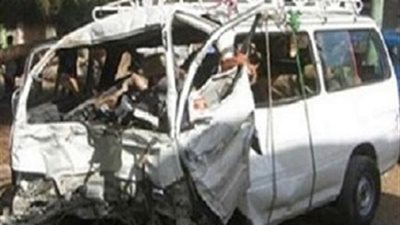مصرع وإصابة 8 مدرسين بسوهاج