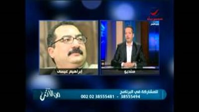 بالفيديو.. تامر أمين يسخر من صورة لـ«إبراهيم عيسى» على الهواء