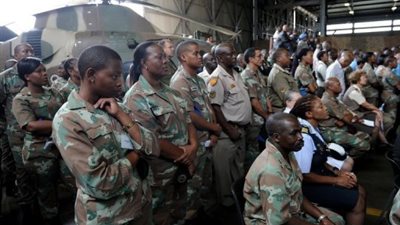 جنوب أفريقيا تصدر أوامر تأديبية بحق 93 جنديا من بعثتها في الكونغو