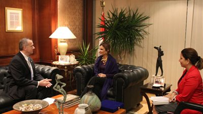 وزيرة التعاون الدولى: المجر تمول مشروعين للإسكان وتحلية المياه