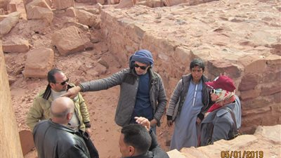بدء المرحلة الثانية من مشروع توثيق النقوش الصخرية بجنوب سيناء (صور)