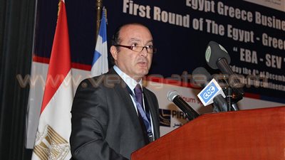 بالصور .. هاني برزي: اليونان تسعى لزيادة استثماراتها في مصر لـ 3 مليارات دولار
