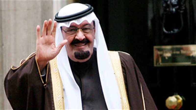الملك السعودي عبد